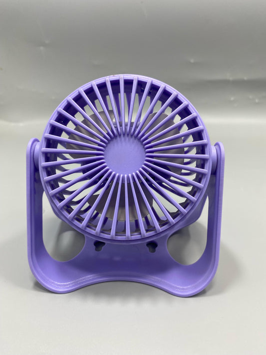 "USB Rechargeable Mini fan - Silent, Portable & Powerful Cooling Solution"
