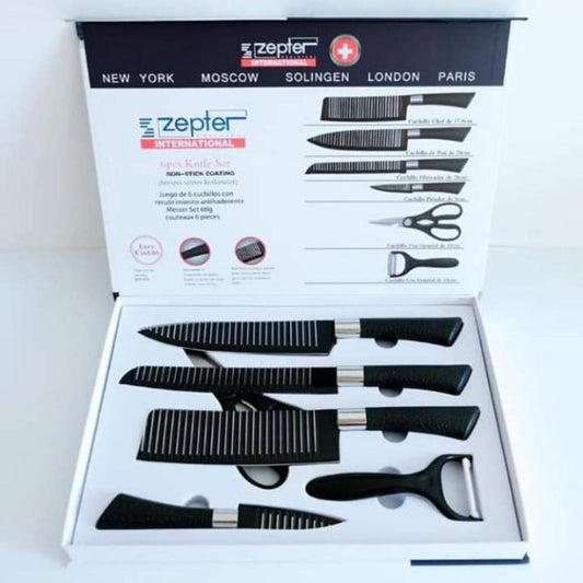 6-Piece Knife Set for Everyday Cooking